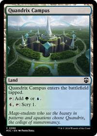 Quandrix Campus - Commander: Modern Horizons 3 - Magic: The Gathering card