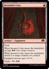 Inventor's Axe - Modern Horizons 3 - Magic: The Gathering card