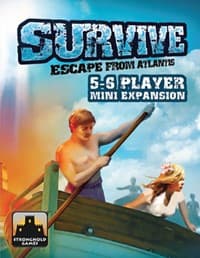 Survive: Escape from Atlantis! 5-6 Player Expansion - Stronghold Games - Boardgames card