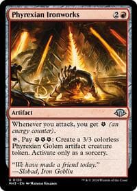 Phyrexian Ironworks - Modern Horizons 3 - Magic: The Gathering card