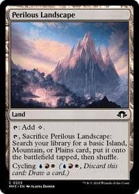 Perilous Landscape - Modern Horizons 3 - Magic: The Gathering card