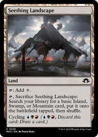 Seething Landscape - Modern Horizons 3 - Magic: The Gathering card