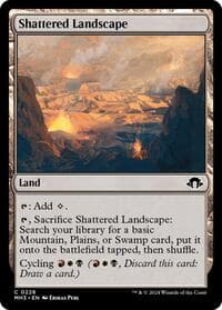 Shattered Landscape - Modern Horizons 3 - Magic: The Gathering card