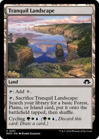 Tranquil Landscape - Modern Horizons 3 - Magic: The Gathering card