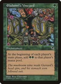 Eladamri's Vineyard - Tempest - Magic: The Gathering card