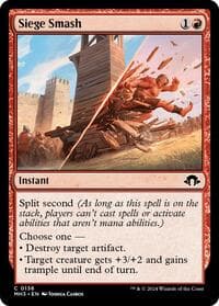 Siege Smash - Modern Horizons 3 - Magic: The Gathering card