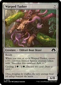 Warped Tusker - Modern Horizons 3 - Magic: The Gathering card