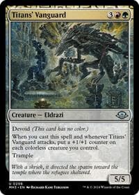 Titans' Vanguard - Modern Horizons 3 - Magic: The Gathering card
