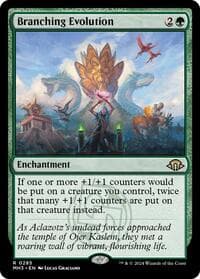 Branching Evolution - Modern Horizons 3 - Magic: The Gathering card