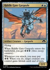 Riddle Gate Gargoyle - Modern Horizons 3 - Magic: The Gathering card