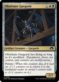 Obstinate Gargoyle - Modern Horizons 3 - Magic: The Gathering card
