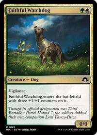 Faithful Watchdog - Modern Horizons 3 - Magic: The Gathering card