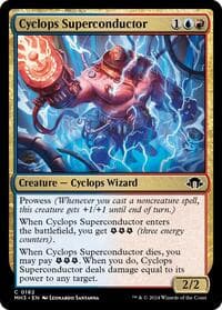 Cyclops Superconductor - Modern Horizons 3 - Magic: The Gathering card