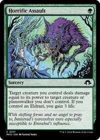 Horrific Assault - Modern Horizons 3 - Magic: The Gathering card