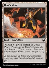 Urza's Mine (Ripple Foil) - Commander: Modern Horizons 3 - Magic: The Gathering card