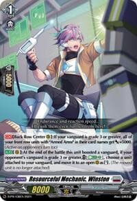 Resourceful Mechanic, Winston - D Promo Cards - Cardfight Vanguard card