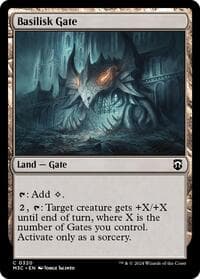 Basilisk Gate (Ripple Foil) - Commander: Modern Horizons 3 - Magic: The Gathering card