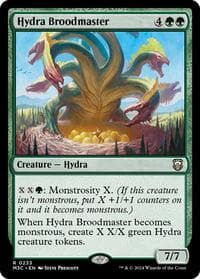 Hydra Broodmaster (Ripple Foil) - Commander: Modern Horizons 3 - Magic: The Gathering card