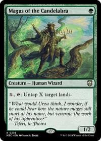 Magus of the Candelabra (Ripple Foil) - Commander: Modern Horizons 3 - Magic: The Gathering card