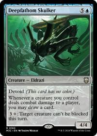 Deepfathom Skulker (Ripple Foil) - Commander: Modern Horizons 3 - Magic: The Gathering card