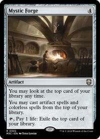 Mystic Forge (Ripple Foil) - Commander: Modern Horizons 3 - Magic: The Gathering card
