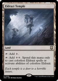 Eldrazi Temple (Ripple Foil) - Commander: Modern Horizons 3 - Magic: The Gathering card
