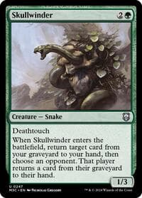 Skullwinder (Ripple Foil) - Commander: Modern Horizons 3 - Magic: The Gathering card