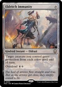 Eldritch Immunity (Ripple Foil) - Commander: Modern Horizons 3 - Magic: The Gathering card