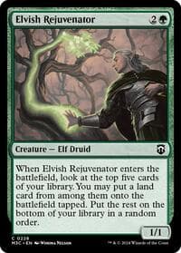 Elvish Rejuvenator (Ripple Foil) - Commander: Modern Horizons 3 - Magic: The Gathering card