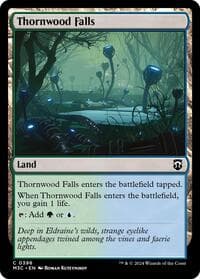 Thornwood Falls (Ripple Foil) - Commander: Modern Horizons 3 - Magic: The Gathering card