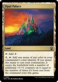 Opal Palace (Ripple Foil) - Commander: Modern Horizons 3 - Magic: The Gathering card