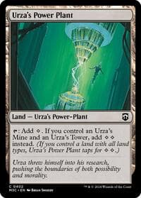 Urza's Power Plant (Ripple Foil) - Commander: Modern Horizons 3 - Magic: The Gathering card