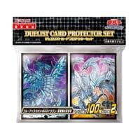 Imported Yu-Gi-Oh! Duelist Card Protectors - Blue Eyes Chaos Max & Neo Ultimate Dragon (200-Pack) - Konami Card Sleeves - Card Sleeves card