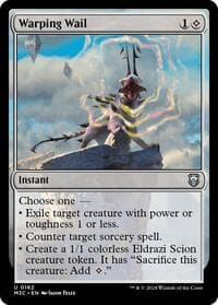 Warping Wail (Ripple Foil) - Commander: Modern Horizons 3 - Magic: The Gathering card