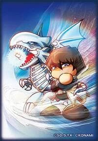 Imported Yu-Gi-Oh! Duelist Card Protectors - Power Pro Event Kaiba & Blue Eyes White Dragon (70-Pack) - Konami Card Sleeves - Card Sleeves card
