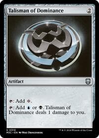 Talisman of Dominance (Ripple Foil) - Commander: Modern Horizons 3 - Magic: The Gathering card