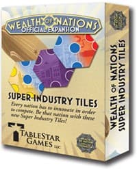 Wealth of Nations: Super Industry Tiles - TableStar Games - Boardgames card