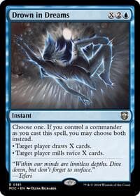 Drown in Dreams (Ripple Foil) - Commander: Modern Horizons 3 - Magic: The Gathering card