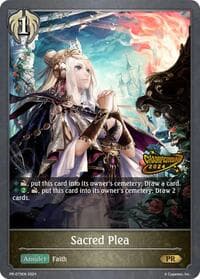 Sacred Plea - Shadowverse: Evolve Promo Cards - Shadowverse: Evolve card