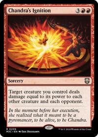 Chandra's Ignition - Commander: Modern Horizons 3 - Magic: The Gathering card