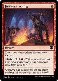 Faithless Looting - Commander: Modern Horizons 3 - Magic: The Gathering card