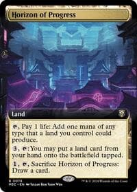 Horizon of Progress (Extended Art) - Commander: Modern Horizons 3 - Magic: The Gathering card