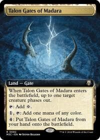 Talon Gates of Madara (Extended Art) - Commander: Modern Horizons 3 - Magic: The Gathering card
