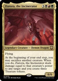 Ziatora, the Incinerator - Commander: Modern Horizons 3 - Magic: The Gathering card