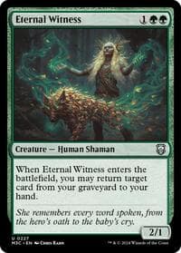 Eternal Witness - Commander: Modern Horizons 3 - Magic: The Gathering card