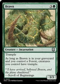 Brawn - Commander: Modern Horizons 3 - Magic: The Gathering card