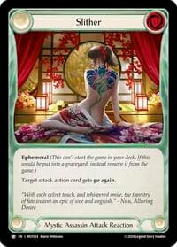 Slither // Enigma - Part the Mistveil - Flesh and Blood TCG card