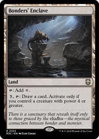 Bonders' Enclave (Ripple Foil) - Commander: Modern Horizons 3 - Magic: The Gathering card
