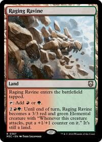 Raging Ravine - Commander: Modern Horizons 3 - Magic: The Gathering card