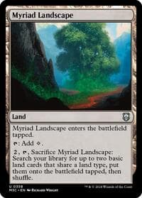 Myriad Landscape - Commander: Modern Horizons 3 - Magic: The Gathering card